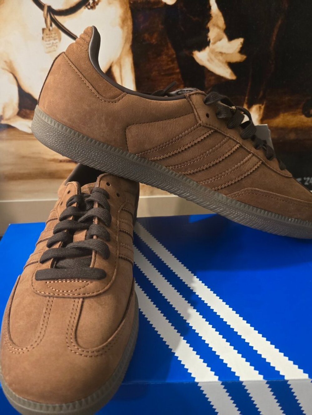 adidas Samba OG Preloved Brown Aurora Coffee Gum IH4387 Men's Sz 11 Shoes NEW